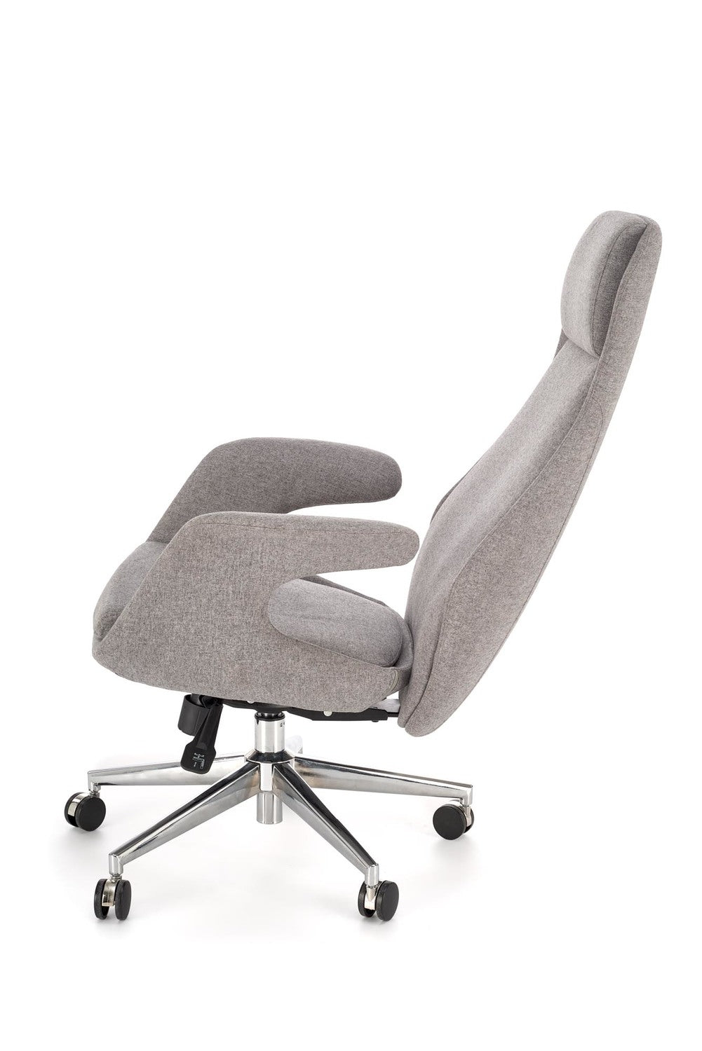 Krēsls Kev 74/68/118-125/47-54 cm gaiši pelēks - N1 Home