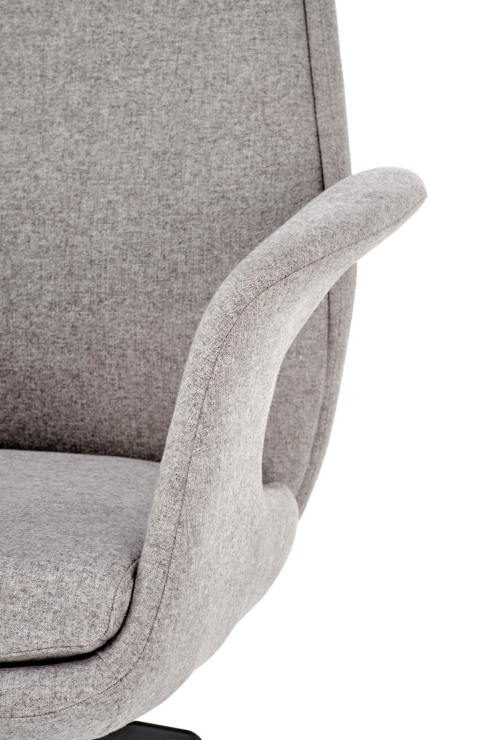 Krēsls Kev 74/68/118-125/47-54 cm gaiši pelēks - N1 Home