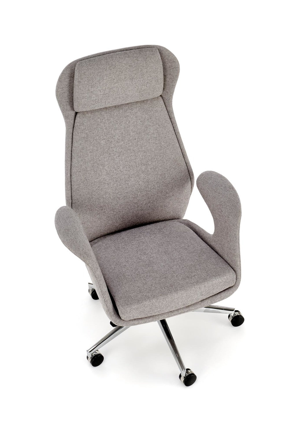 Krēsls Kev 74/68/118-125/47-54 cm gaiši pelēks - N1 Home
