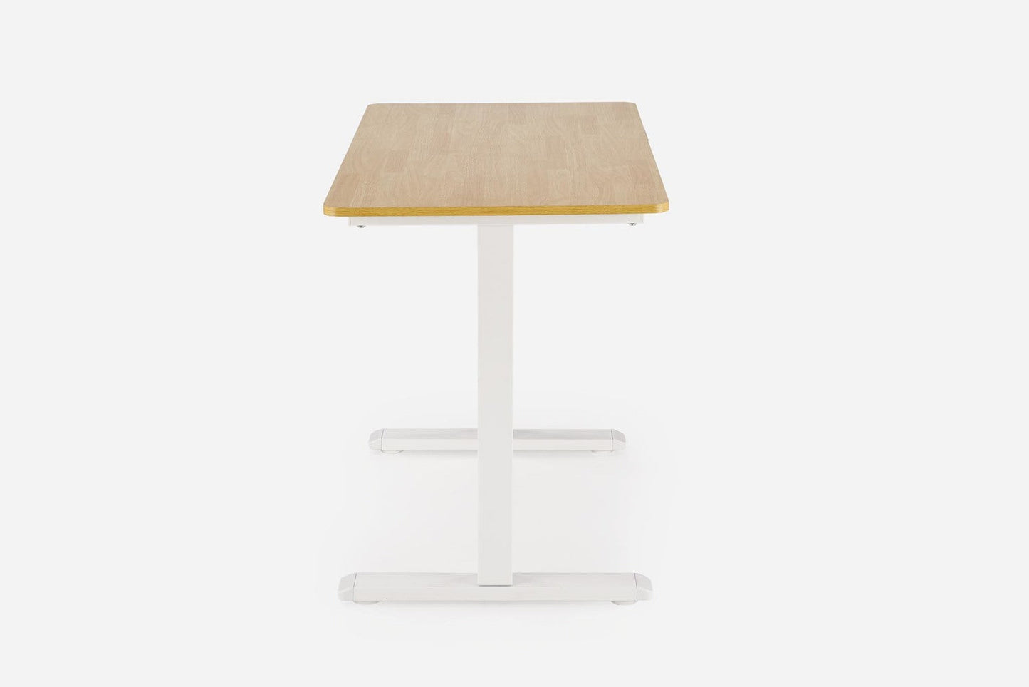 Rakstāmgalds ar augstuma regulēšanas funkciju 105/56/73-118 cm zeltains ozols/balts - N1 Home