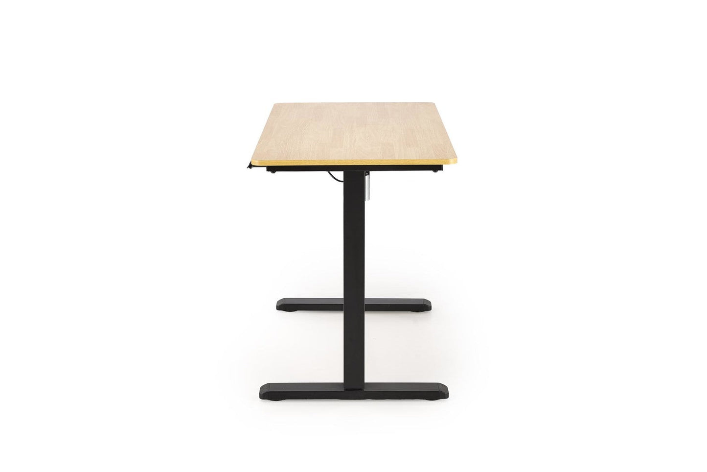 Rakstāmgalds ar augstuma regulēšanas funkciju 105/56/73-118 cm zeltains ozols/ melns - N1 Home