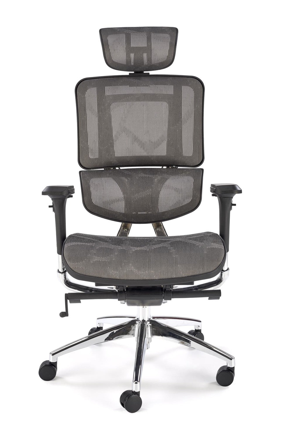 Krēsls Eth 72/70/130-139/50-59 cm pelēks - N1 Home