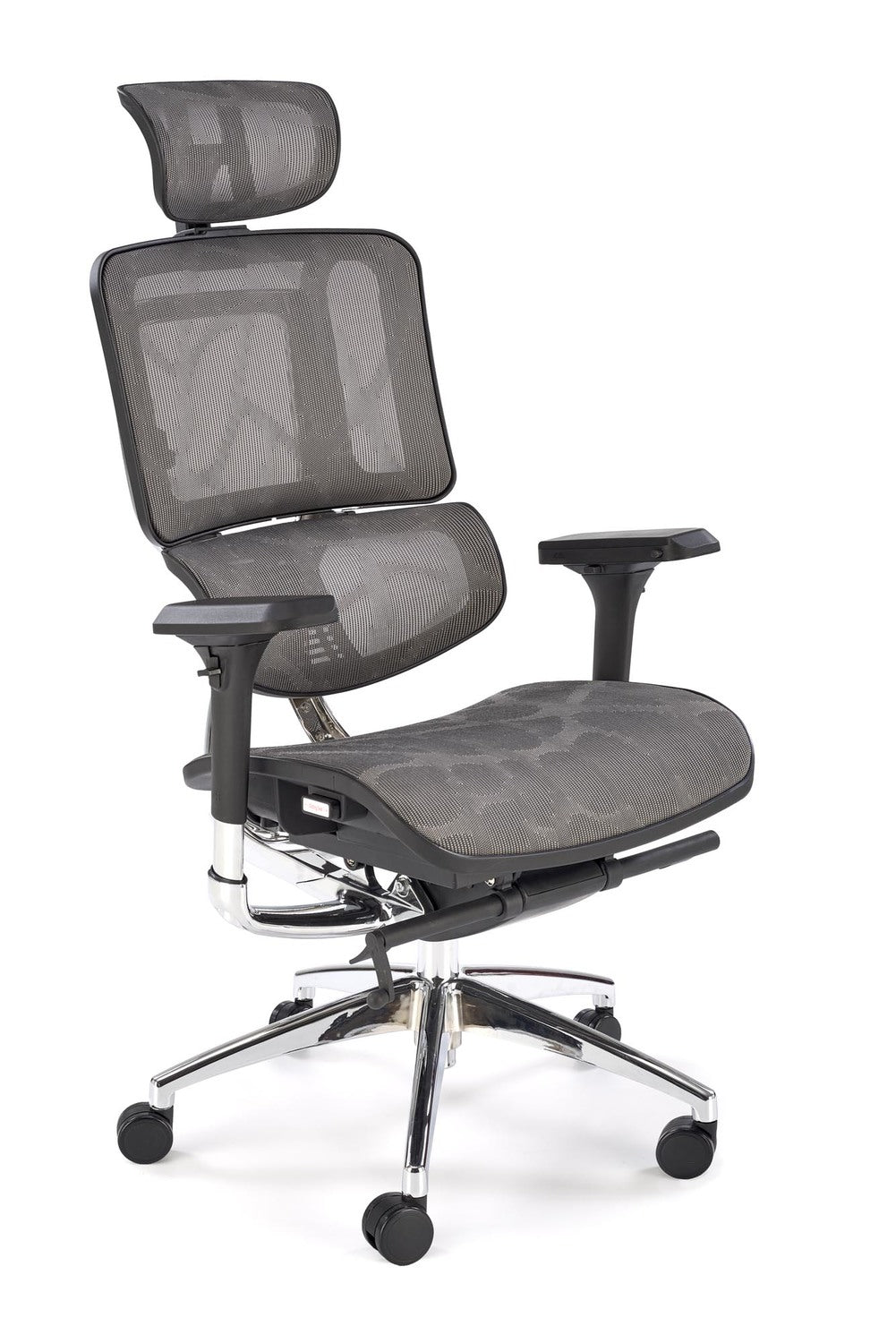 Krēsls Eth 72/70/130-139/50-59 cm pelēks - N1 Home