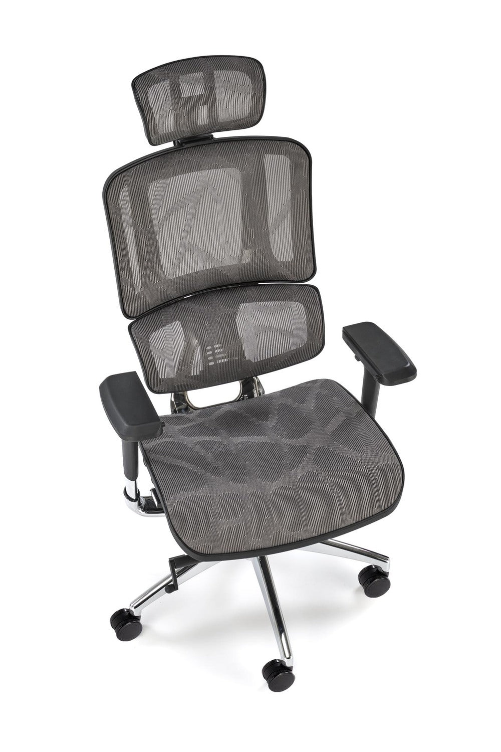 Krēsls Eth 72/70/130-139/50-59 cm pelēks - N1 Home