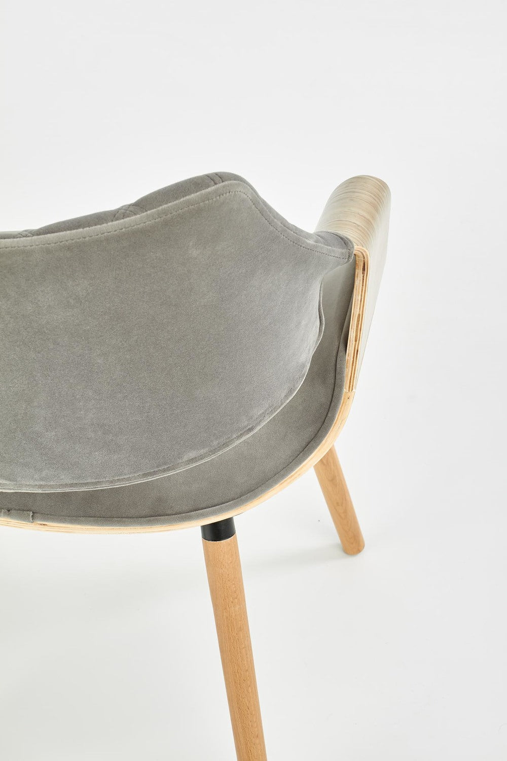 Krēsls Gora 56/55/77/47 cm gaišais ozols/pelēks - N1 Home