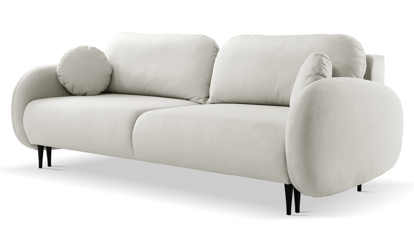 Dīvāns Sofi 232/95/109 cm gaiši pelēks