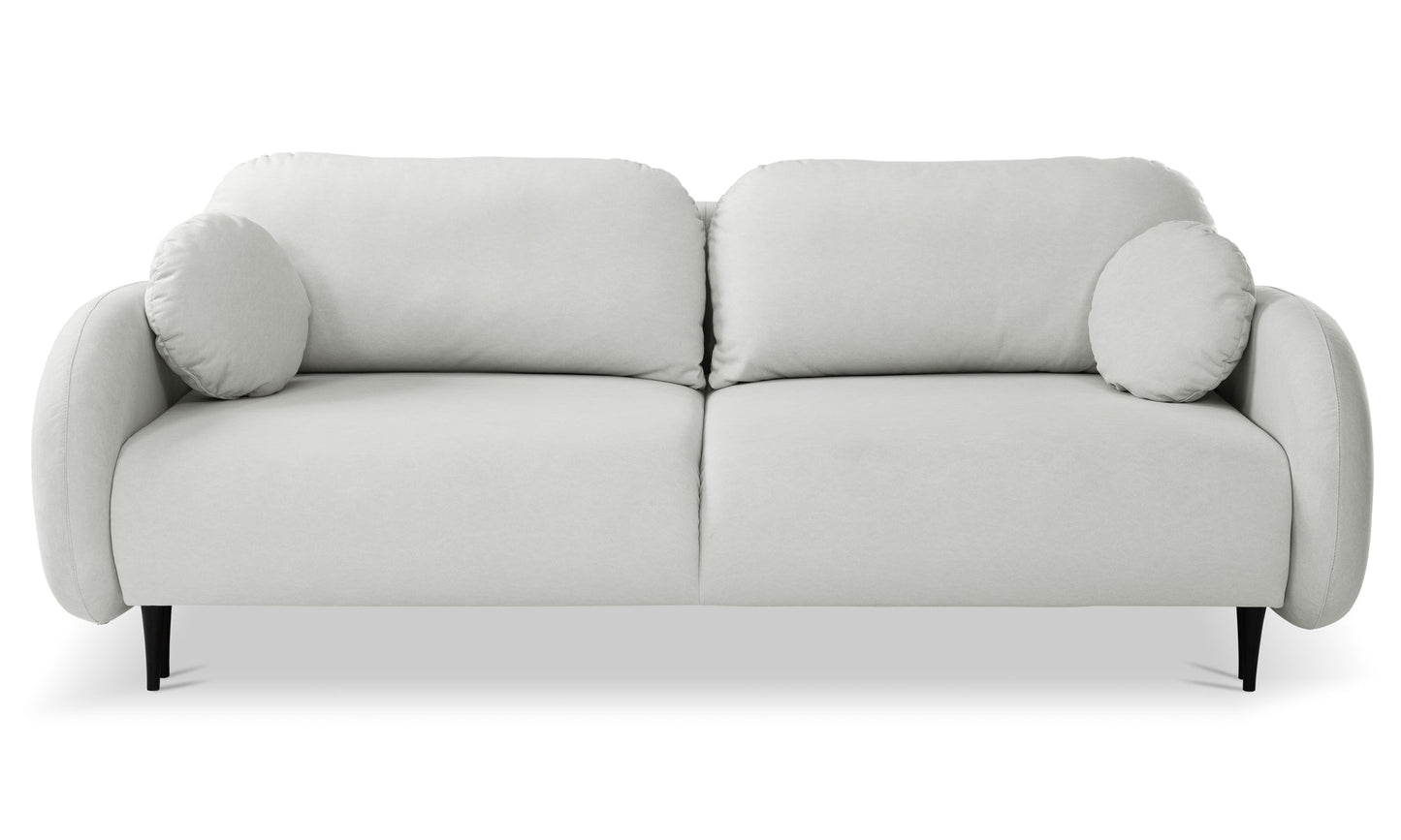 Dīvāns Sofi 232/95/109 cm gaiši pelēks