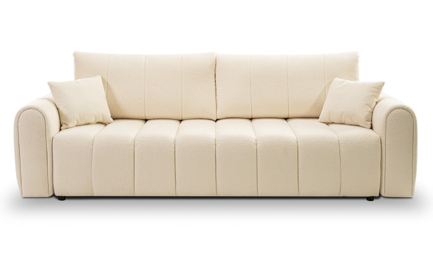 Dīvāns Safo 248/87/100 cm krēms