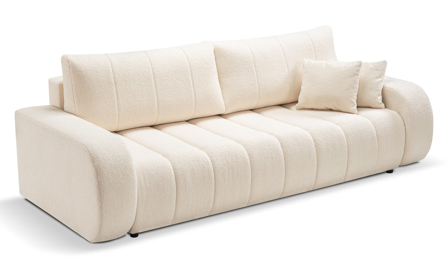 Dīvāns Baloos 248/88/105 cm bēšs