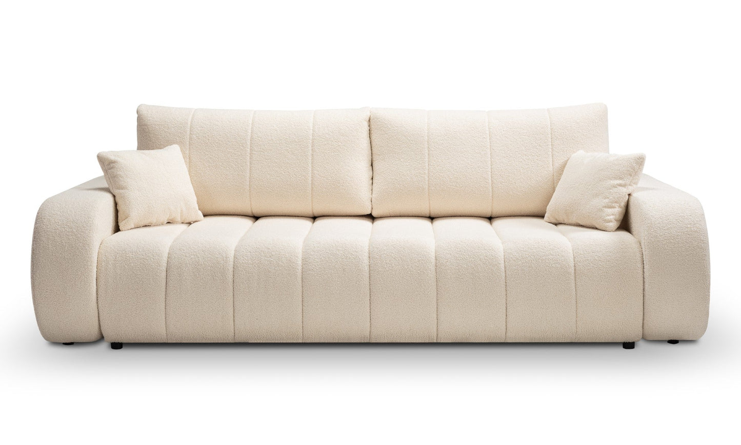 Dīvāns Baloos 248/88/105 cm bēšs