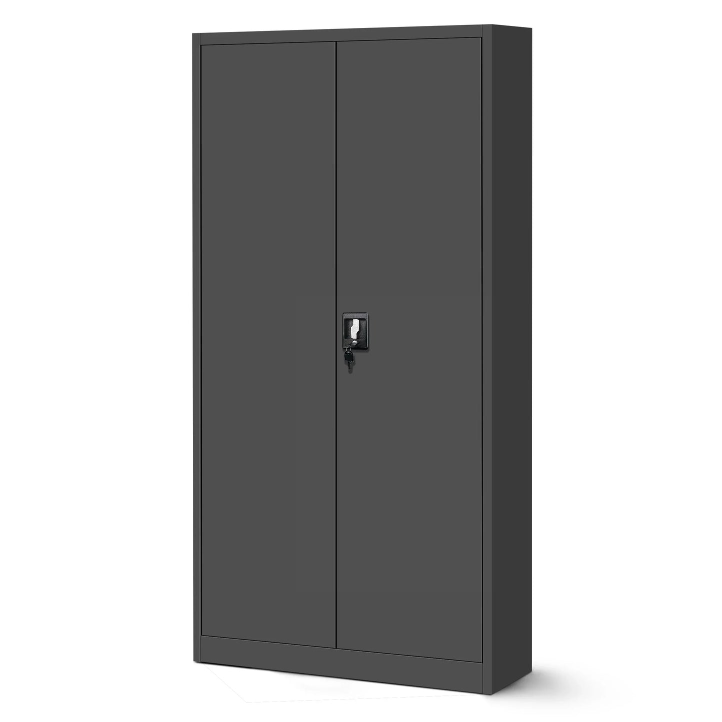 Slēdzams tērauda skapis Jaf 185/90/40 cm pelēks/zils - N1 Home