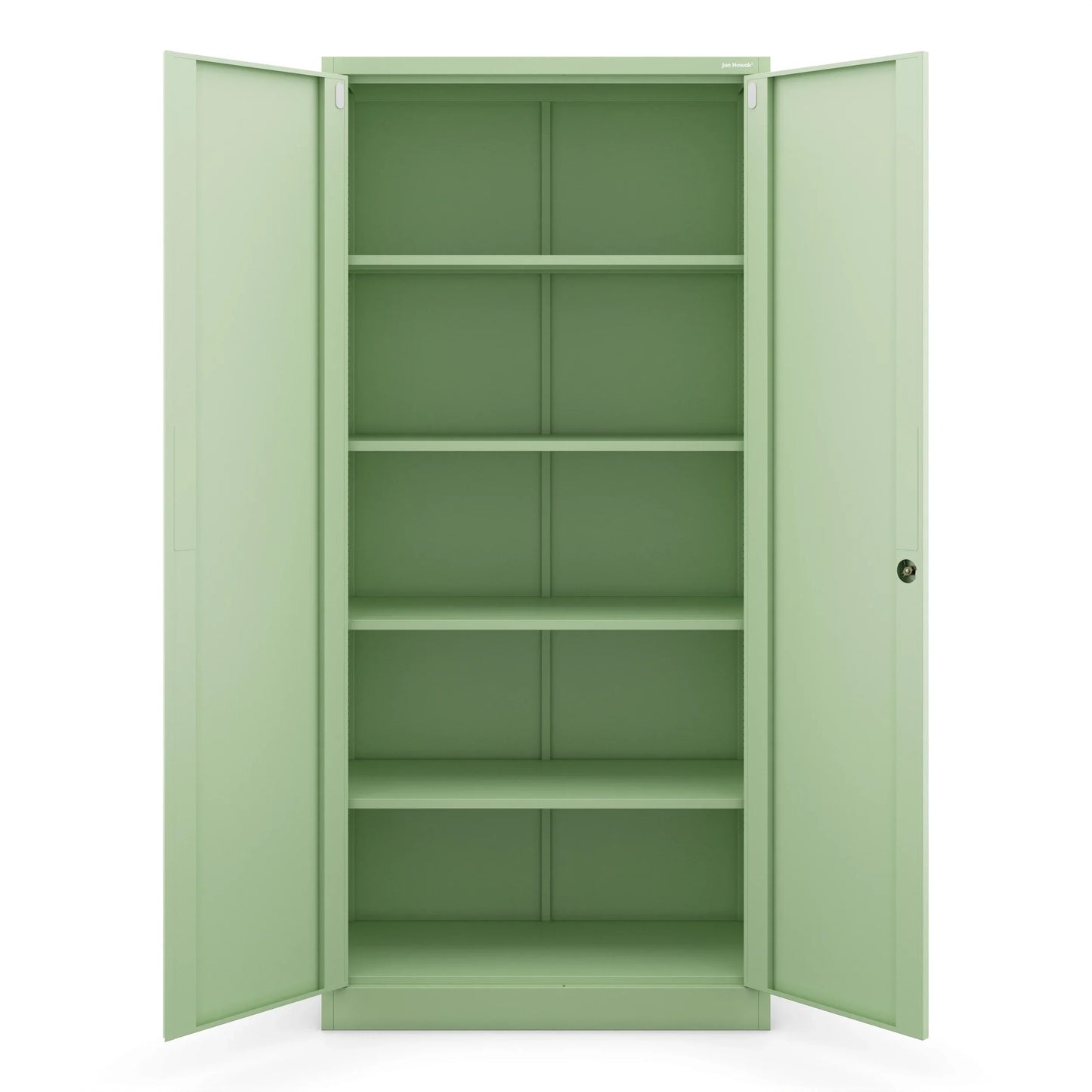 Slēdzams metāla skapis Jaf H 195/90/40 cm zaļš - N1 Home
