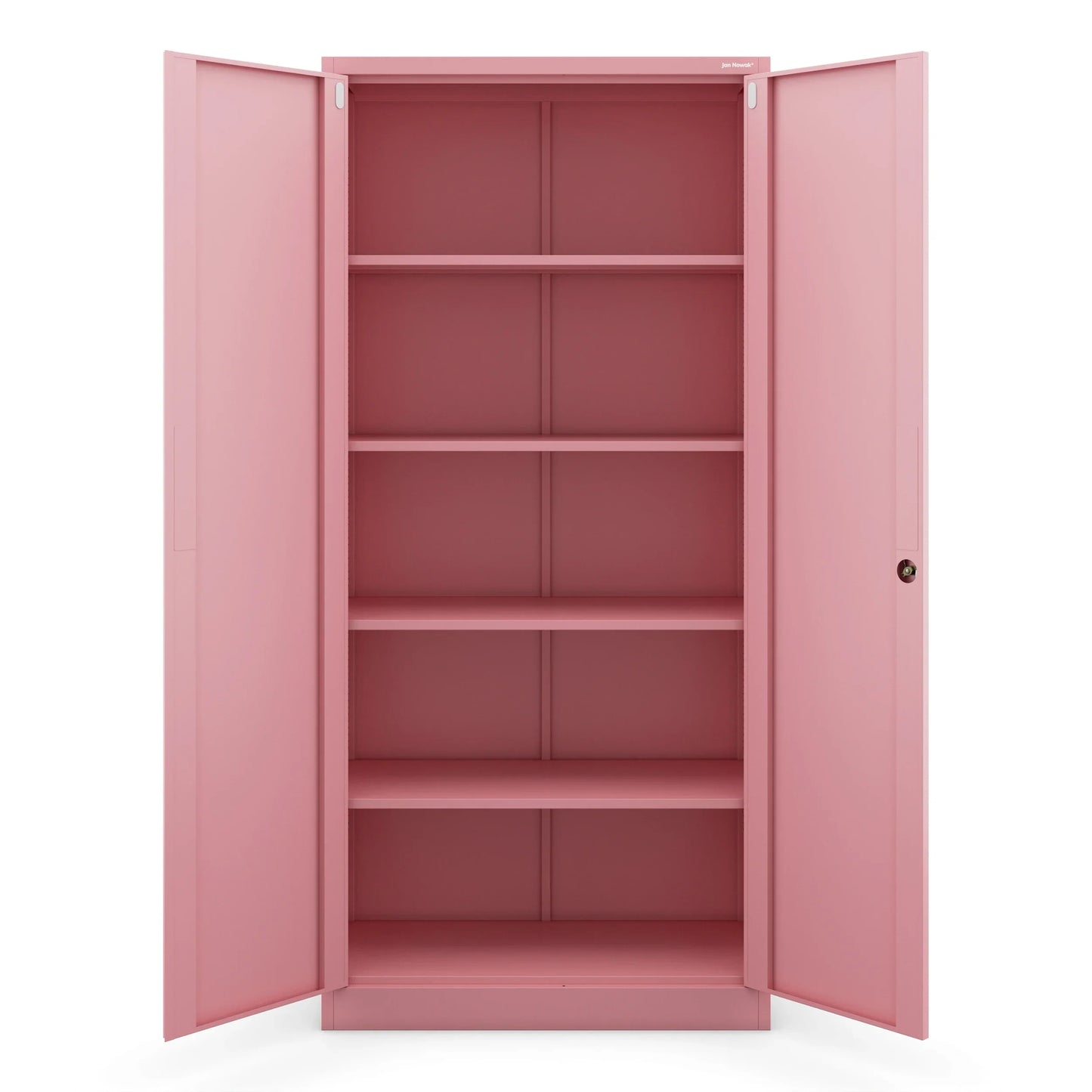 Slēdzams metāla skapis Jaf H 195/90/40 cm rozā - N1 Home