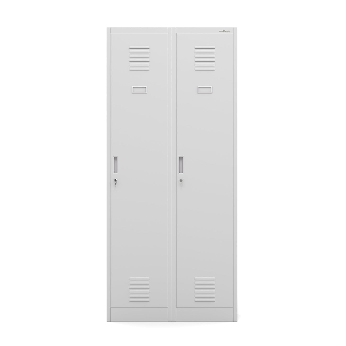 Metāla skapis Kac 180/80/50 cm pelēks - N1 Home