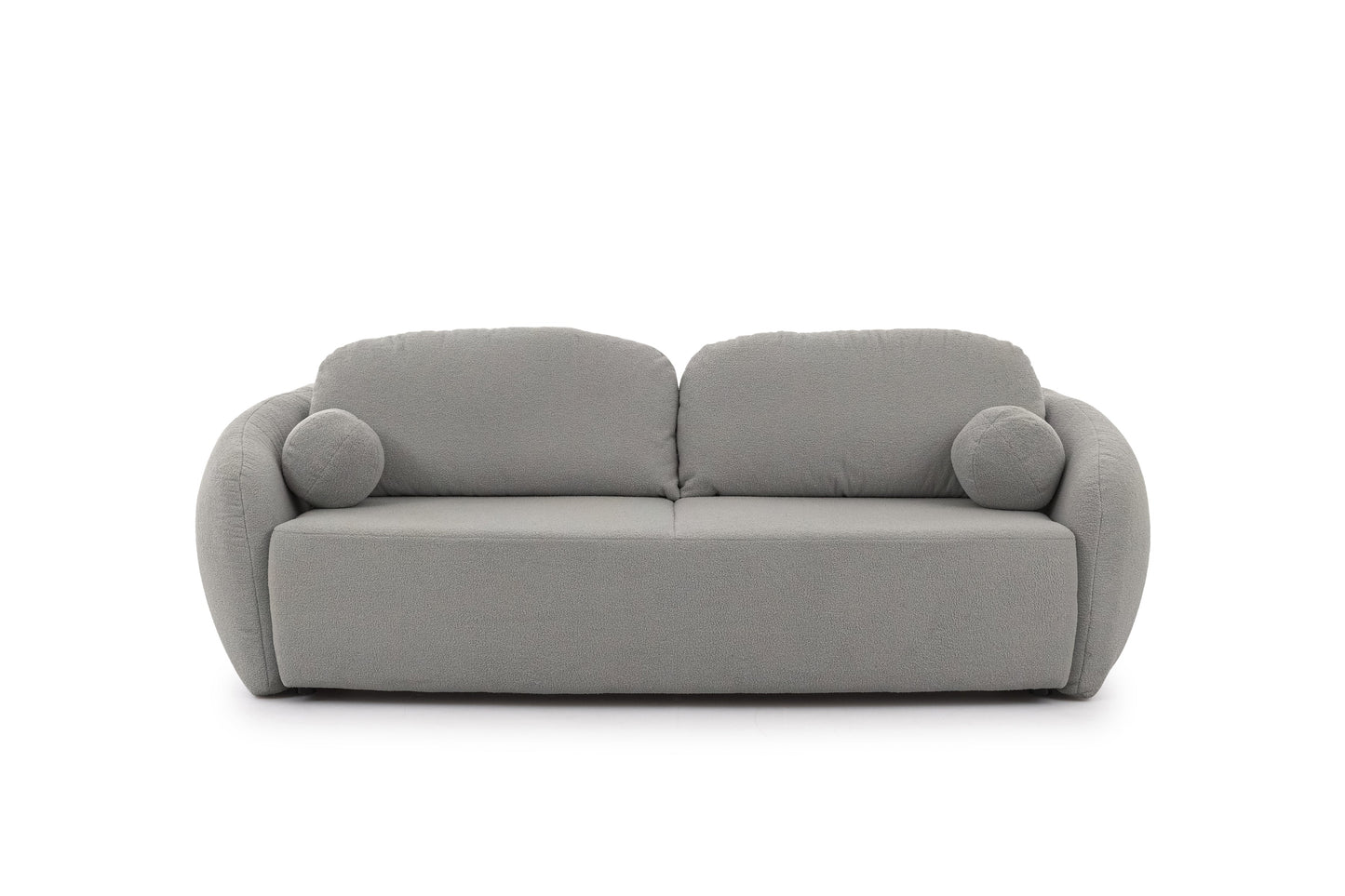 Dīvāns Latifa 258/95/104 cm gaiši pelēks - N1 Home