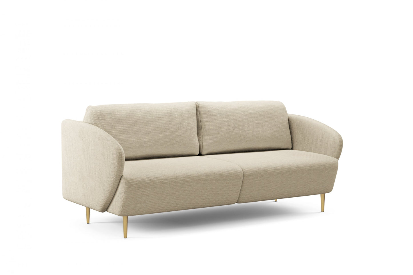 Dīvāns Nao 212/95/98 cm Magni 206.02/zelts kājas - N1 Home