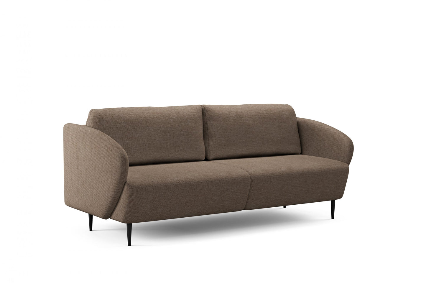 Dīvāns Nao 212/95/98 cm Uni 8002 Shitake/melnas kājas - N1 Home