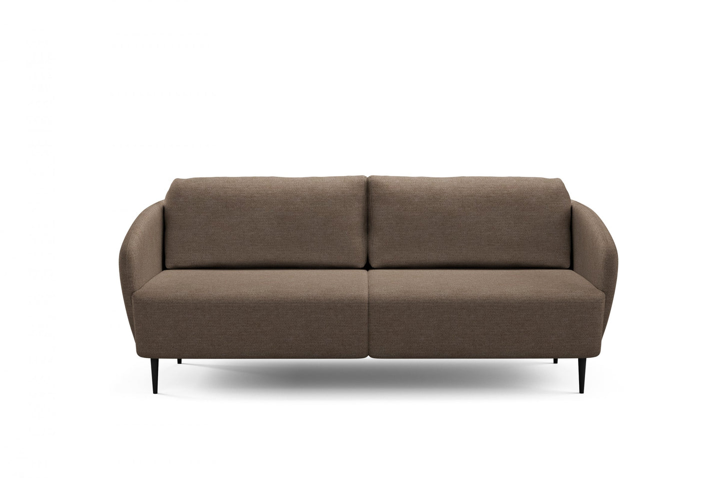 Dīvāns Nao 212/95/98 cm Uni 8002 Shitake/melnas kājas - N1 Home