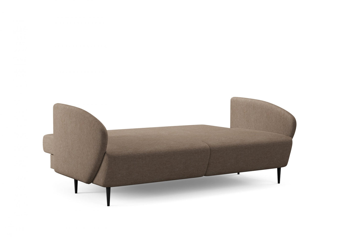 Dīvāns Nao 212/95/98 cm Uni 8002 Shitake/melnas kājas - N1 Home