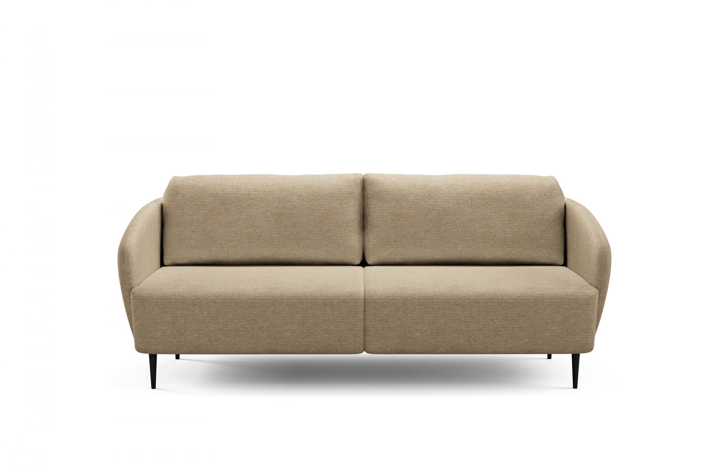 Dīvāns Nao 212/95/98 cm Uni 8005 Sand/melnas kājas - N1 Home