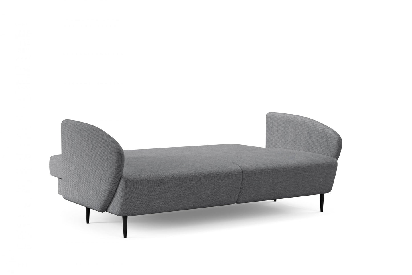 Dīvāns Nao 212/95/98 cm Uni 8800 Titanium/melnas kājas - N1 Home