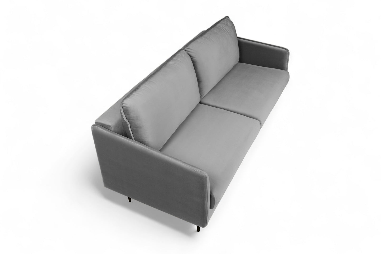 Dīvāns Tai 207/95/98 cm Velluto 15/melnas kājas - N1 Home