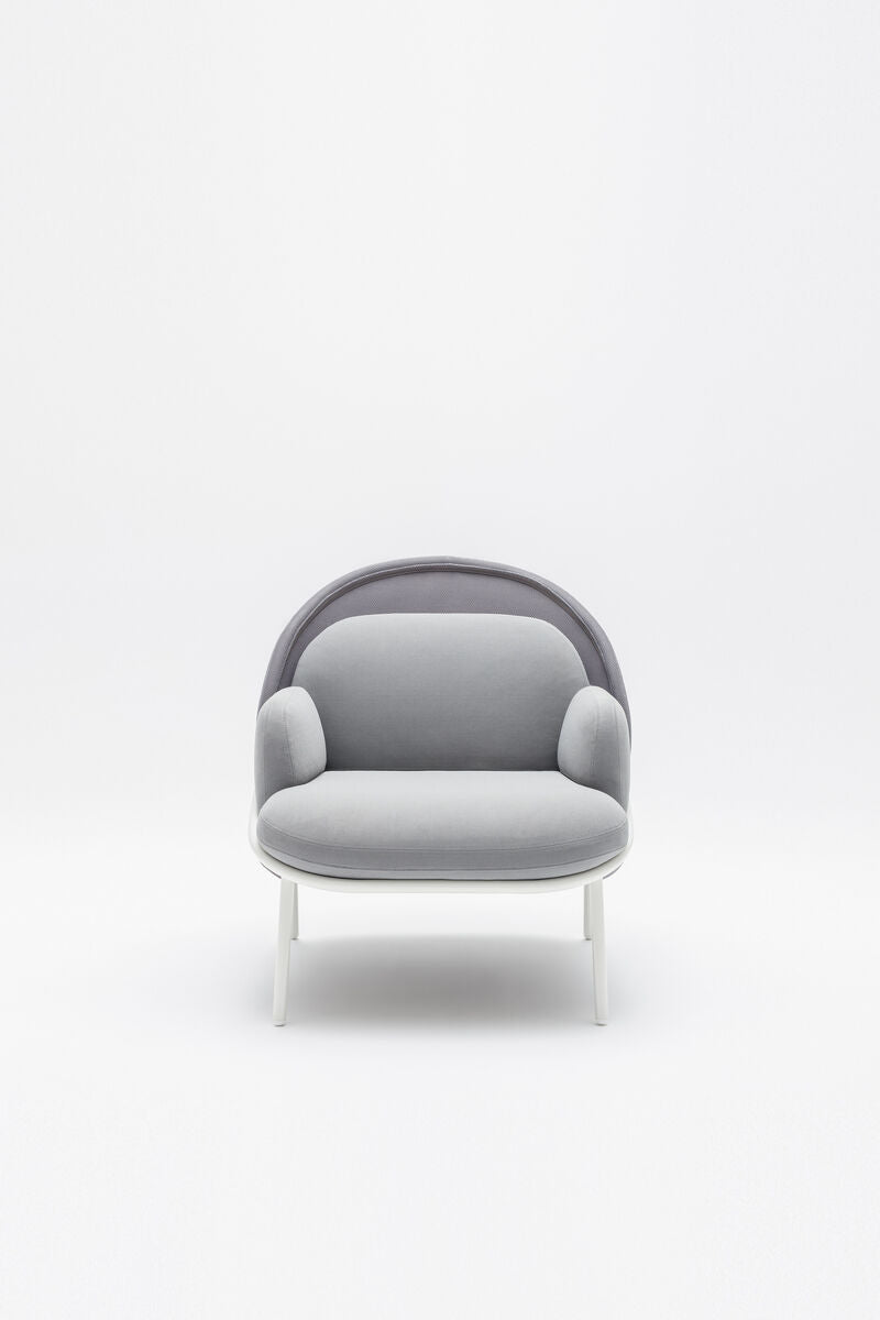 Krēsls Merd S 91/81/90 cm pelēks /dažādas polsterējuma krāsas - N1 Home