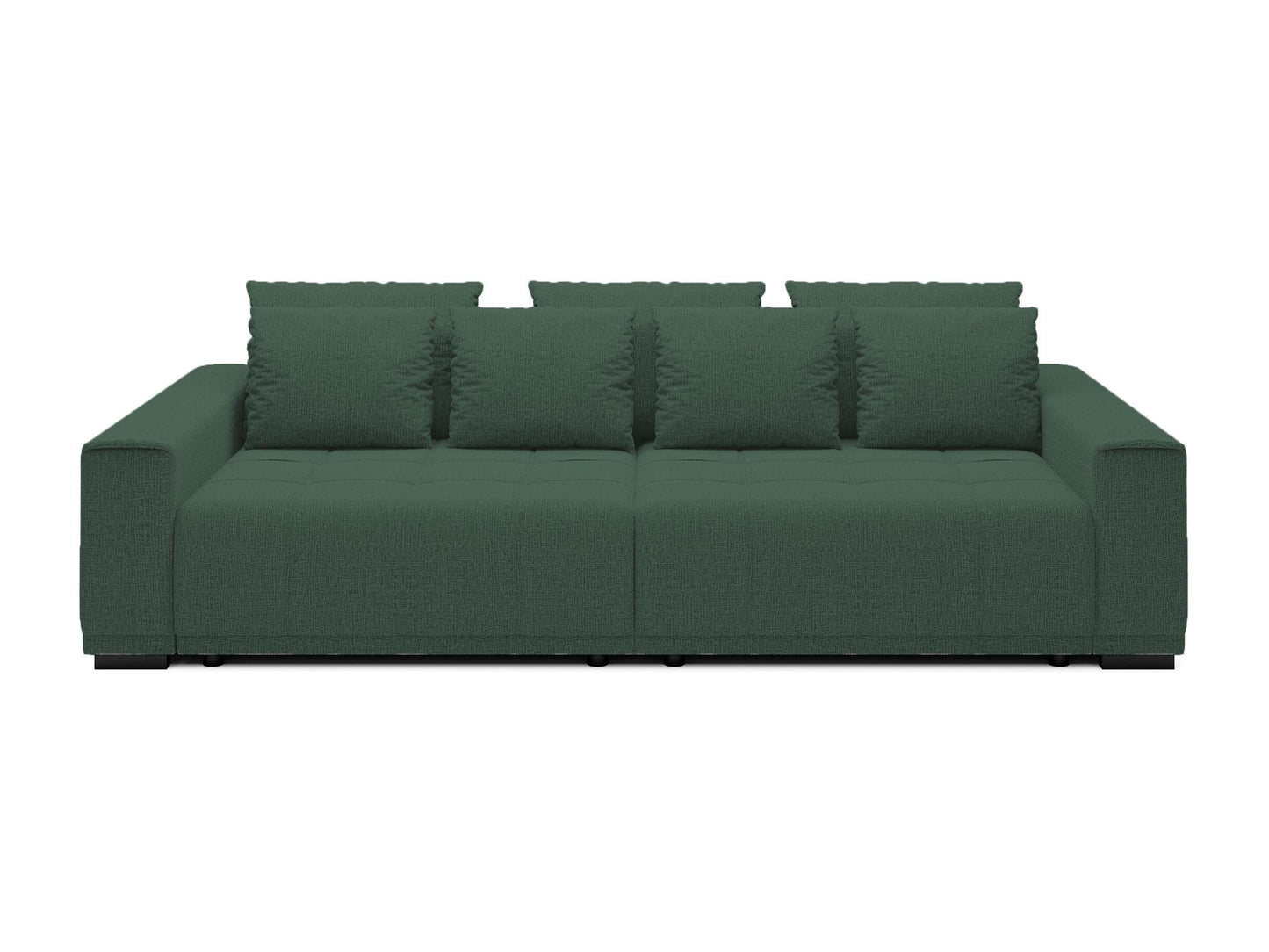 Dīvāns Mots 278/83/130 cm tumši zaļš - N1 Home