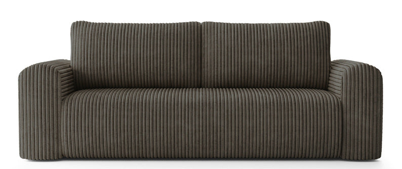 CEPU Trīsvietīgs dīvāns ar glabātuvi, olīvzaļa velveta - N1 Home