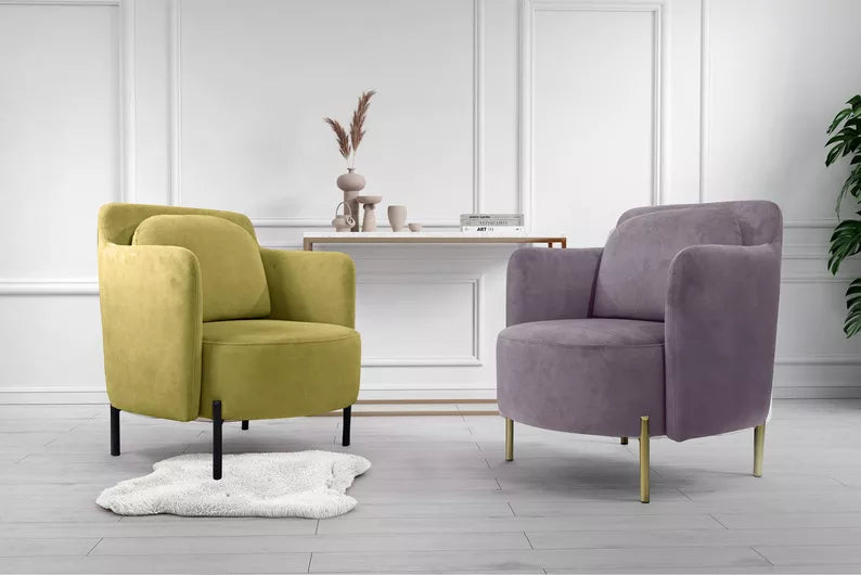 VENESE Kausa krēsls, pelēks, viegli tīrāms samts, ar melnām kājām - N1 Home