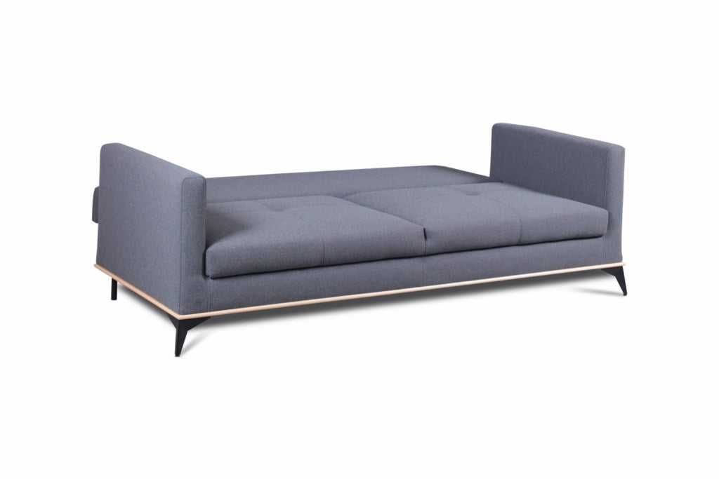 Dīvāns Boso 215/93/92 cm pelēks - N1 Home