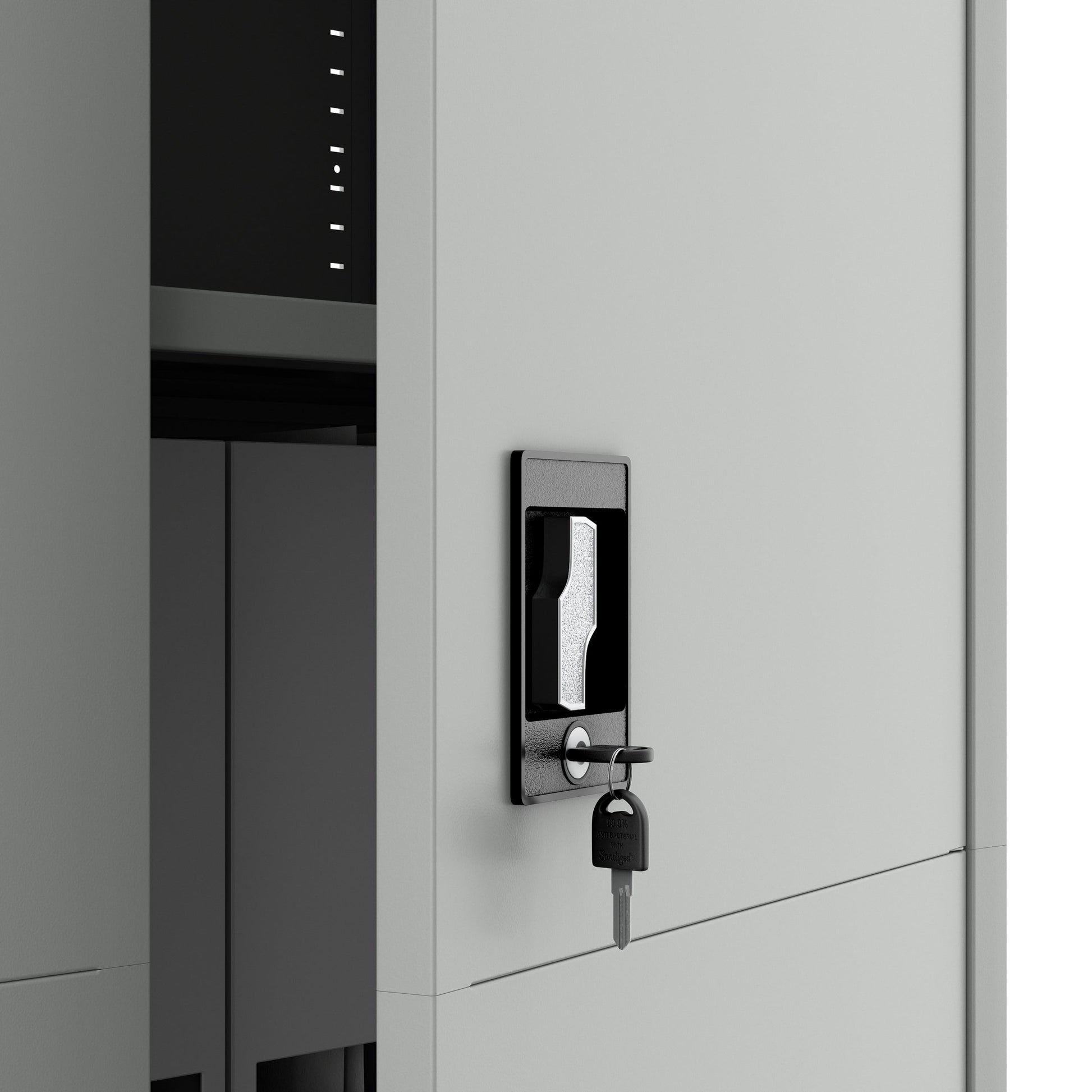 Metāla skapis Jaf smart 185/90/40 cm pelēks - N1 Home