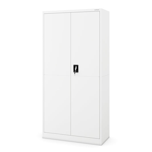 Metāla skapis Jaf smart 185/90/40 cm balts - N1 Home
