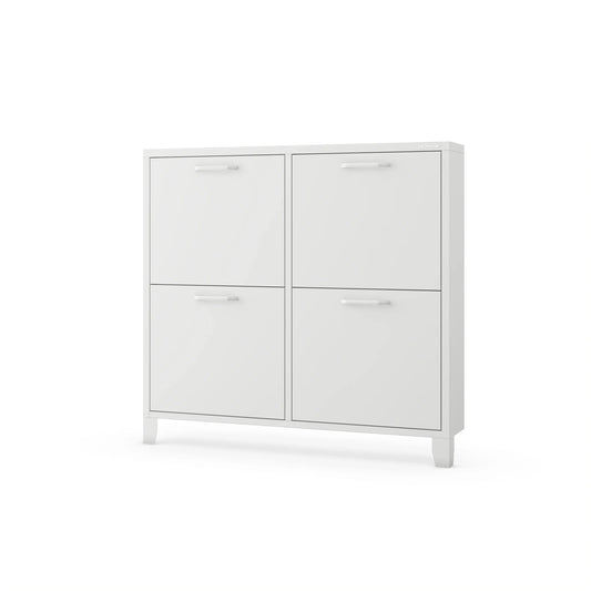 Apavu skapis SHIR 96/90/17 cm balts - N1 Home