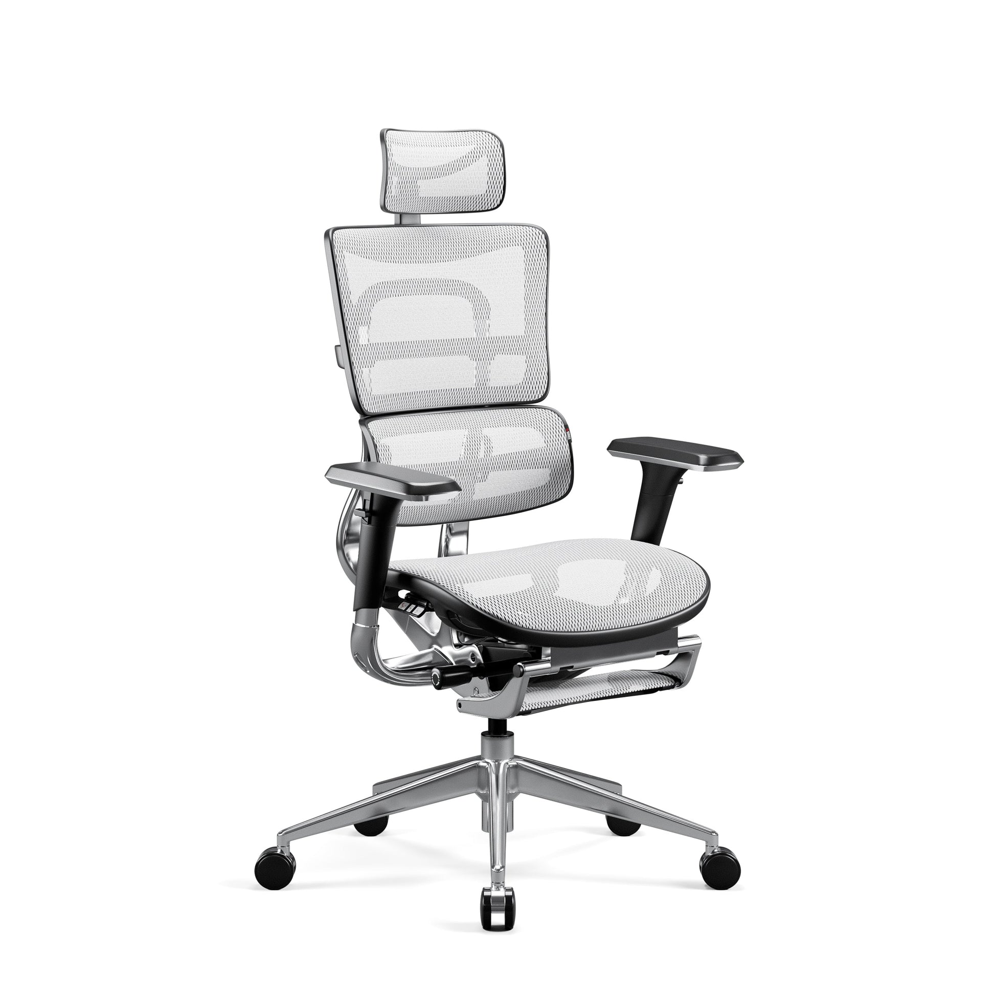 Krēsls V - Mas 128-138/68/50 cm melns/balts - N1 Home