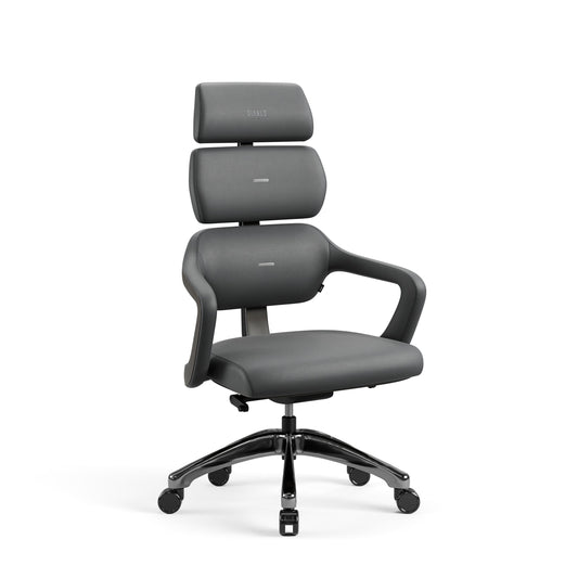 Krēsls V - Mo 121.5-131/55/69 cm pelēks - N1 Home