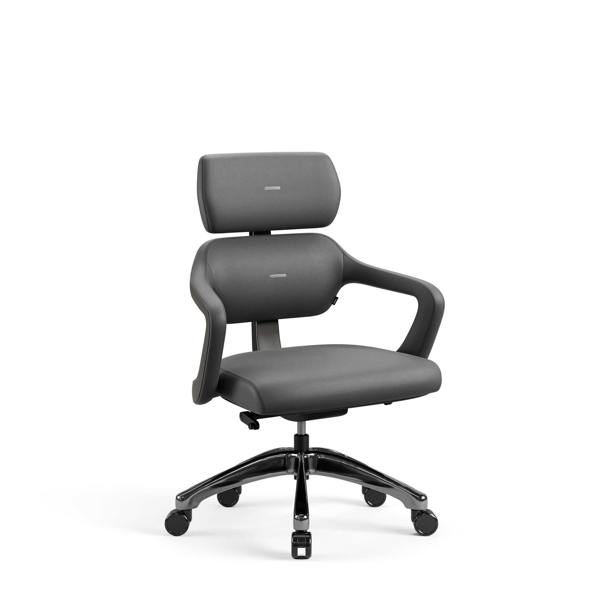 Krēsls V - Mo 121.5-131/55/69 cm pelēks - N1 Home