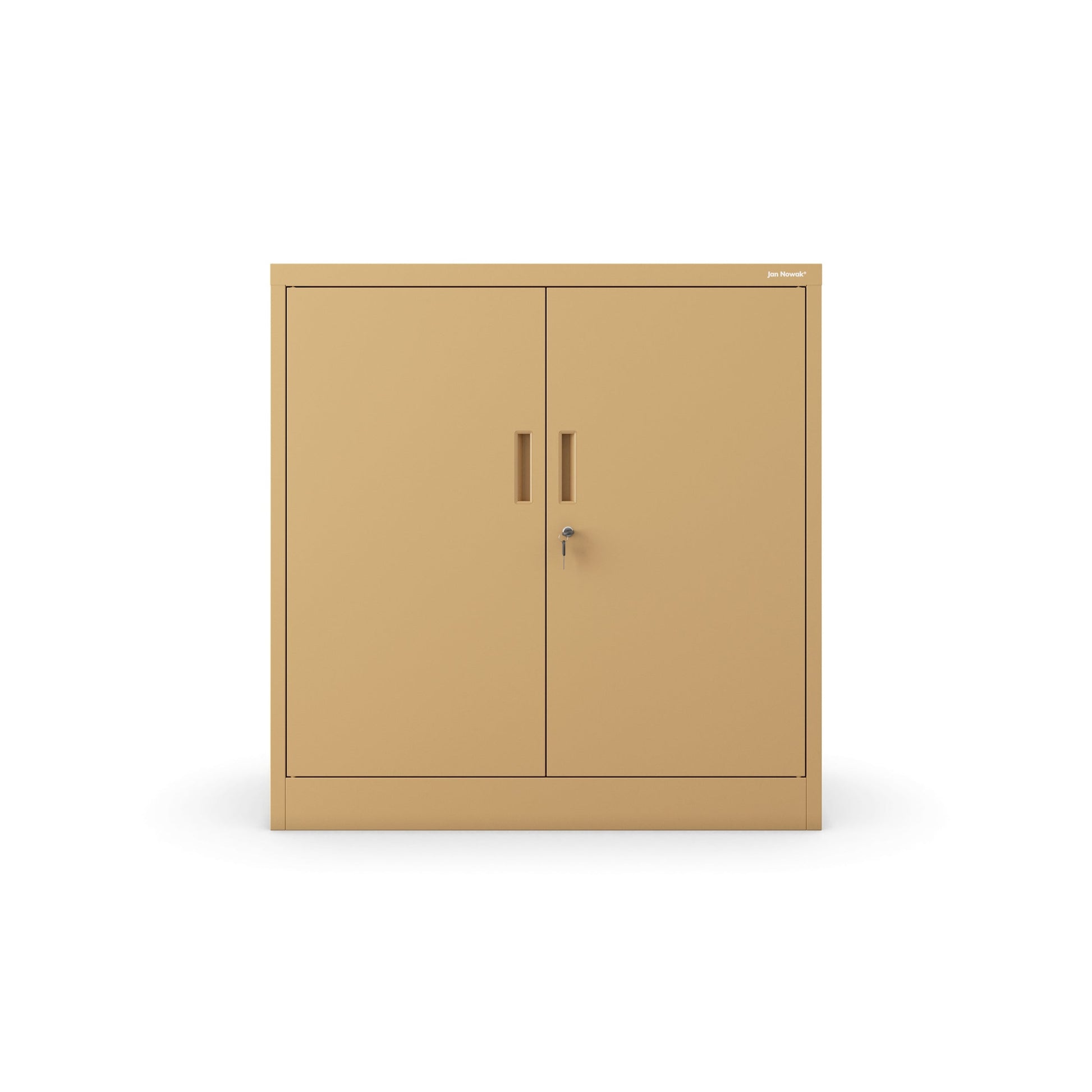 Slēdzams metāla skapis Bat 93/90/40 cm bēšs - N1 Home