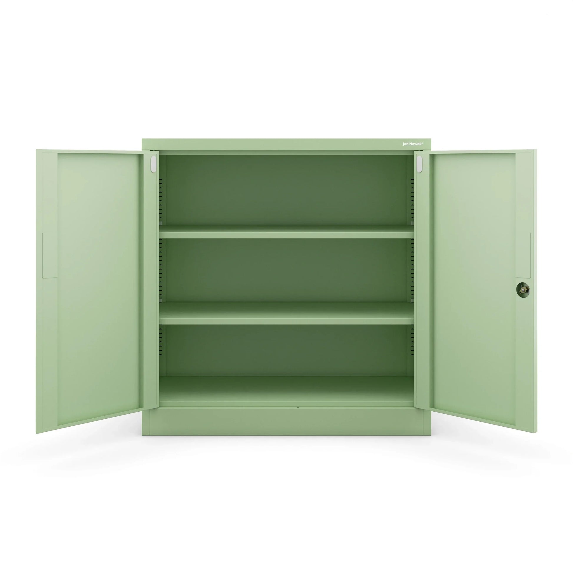 Slēdzams metāla skapis Bat 93/90/40 cm zaļš - N1 Home
