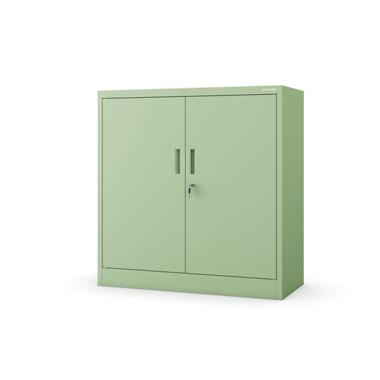 Slēdzams metāla skapis Bat 93/90/40 cm zaļš - N1 Home