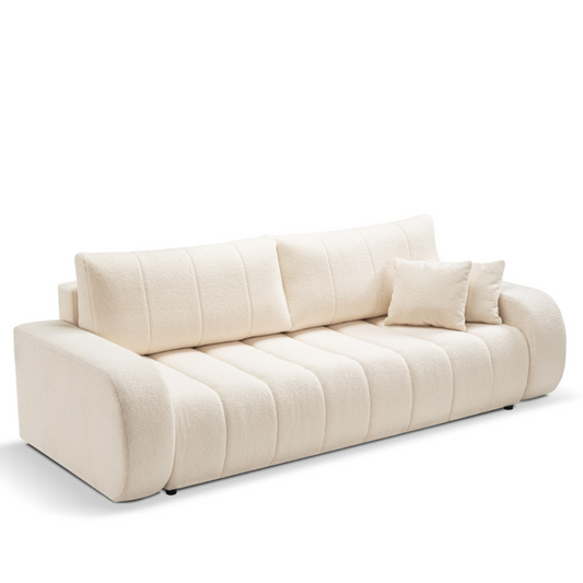 Dīvāns Baloos 248/88/105 cm bēšs