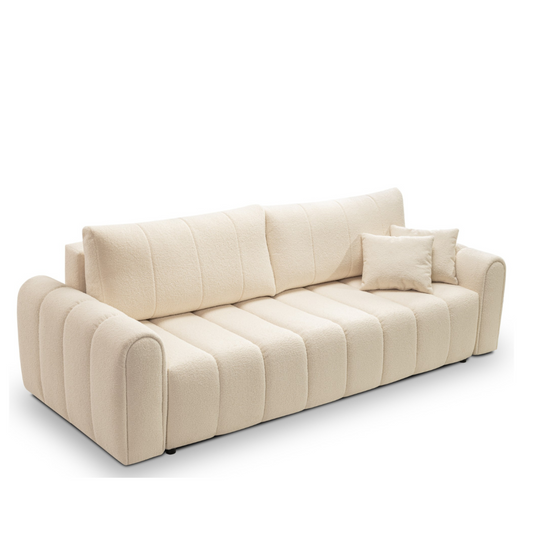 Dīvāns Safo 248/87/100 cm krēms