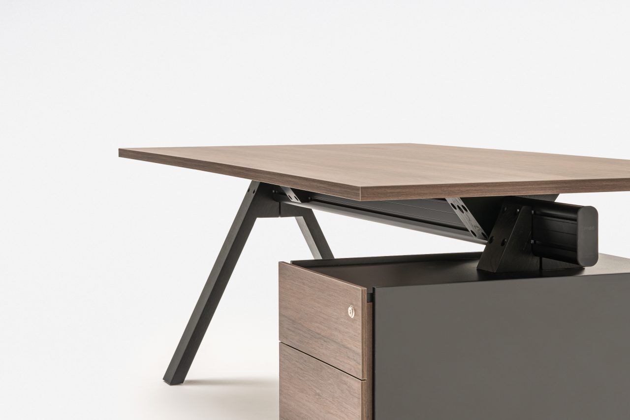 Galds Vega 180/100/74 cm tumšs valrieksts - N1 Home