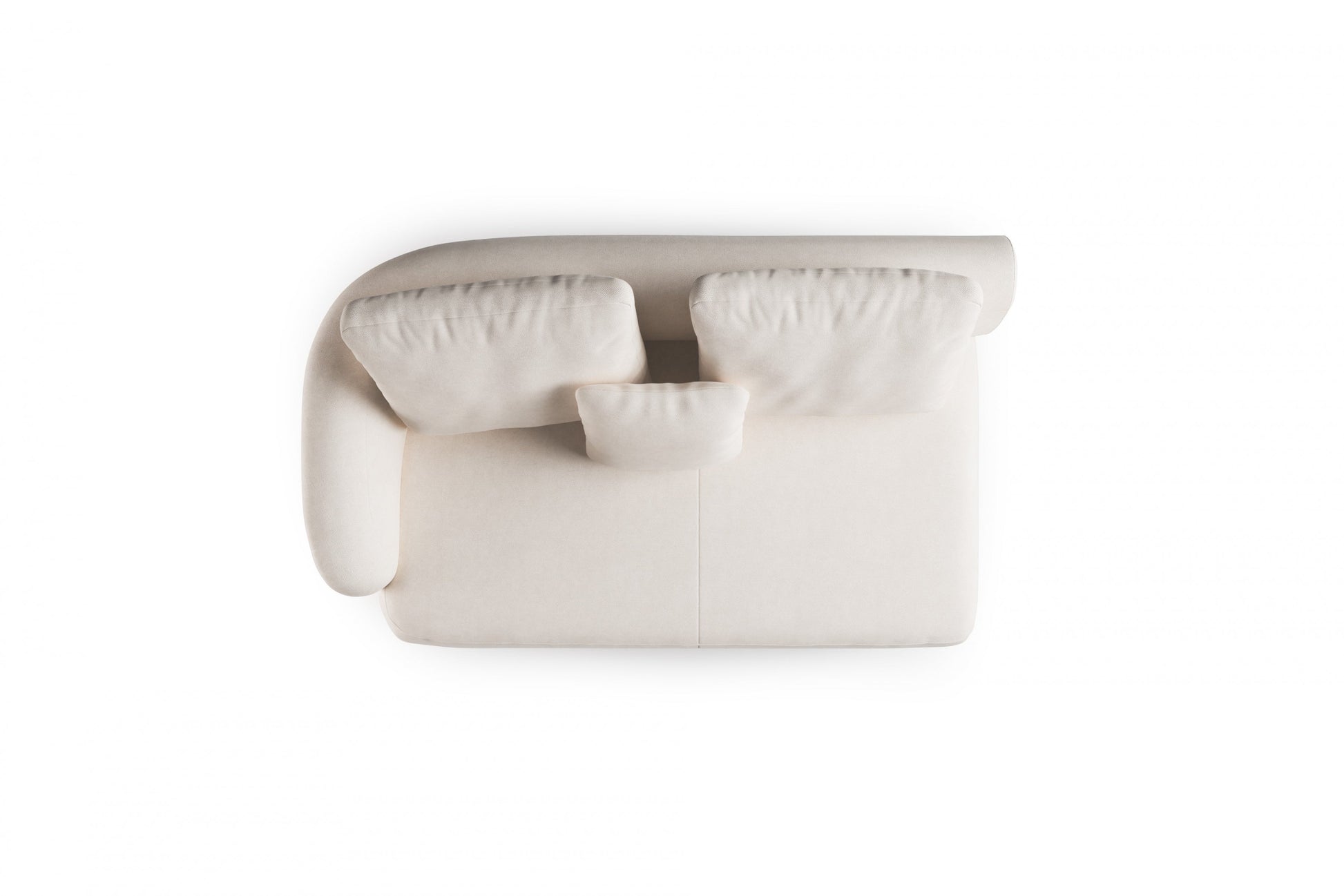 Moduļu dīvāns Fineza kolekcija 167/73-86/104 cm krēms - N1 Home