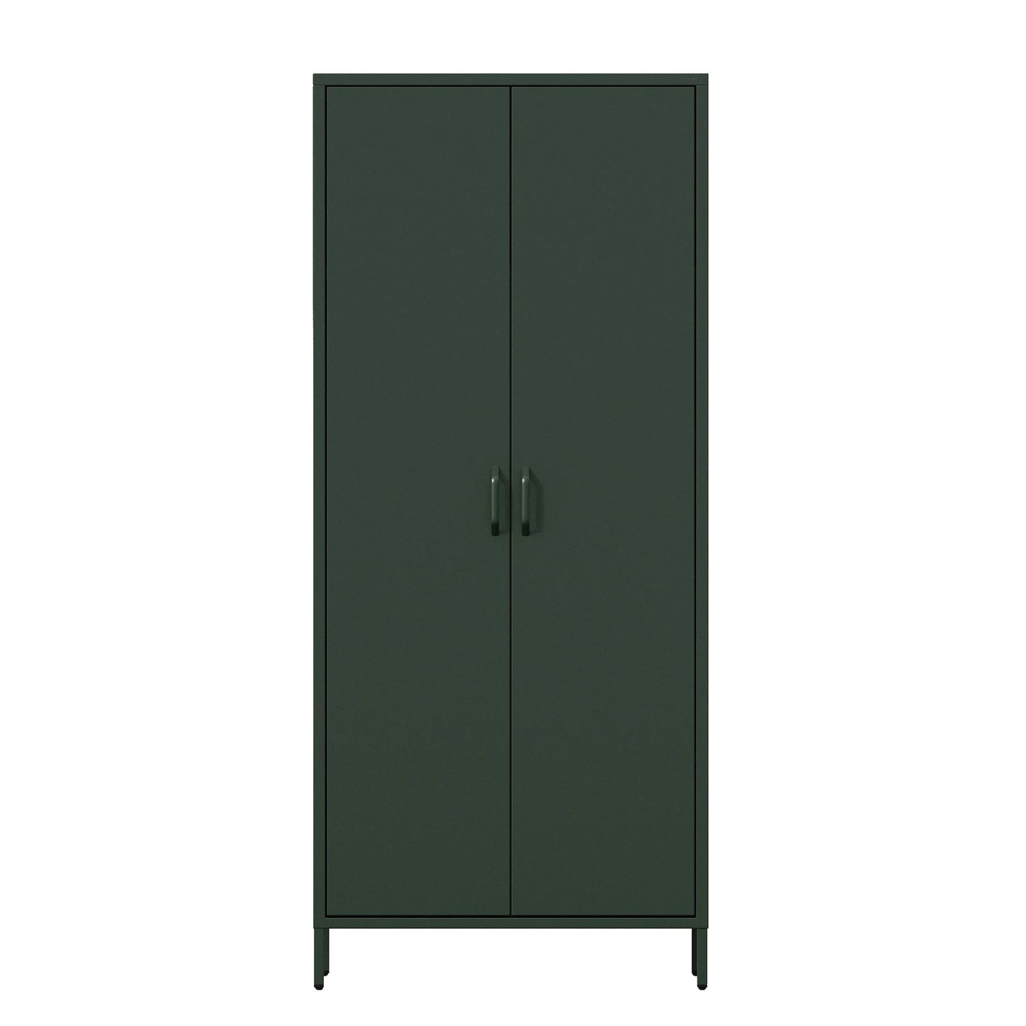 Metāla skapis Flav 80/185/45 cm zaļš - N1 Home