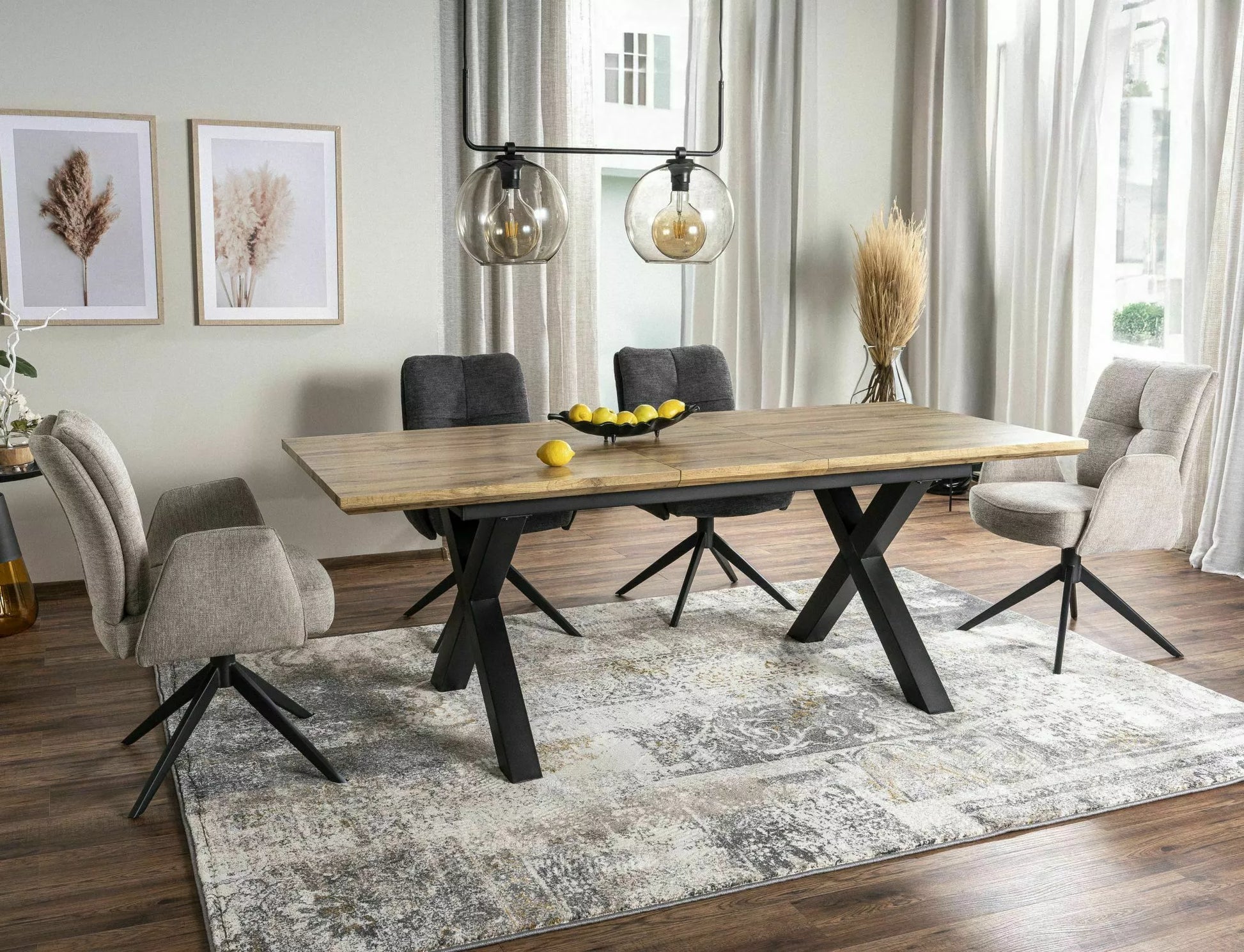 Krēsls Winor 90/66/45 cm tumši pelēks - N1 Home