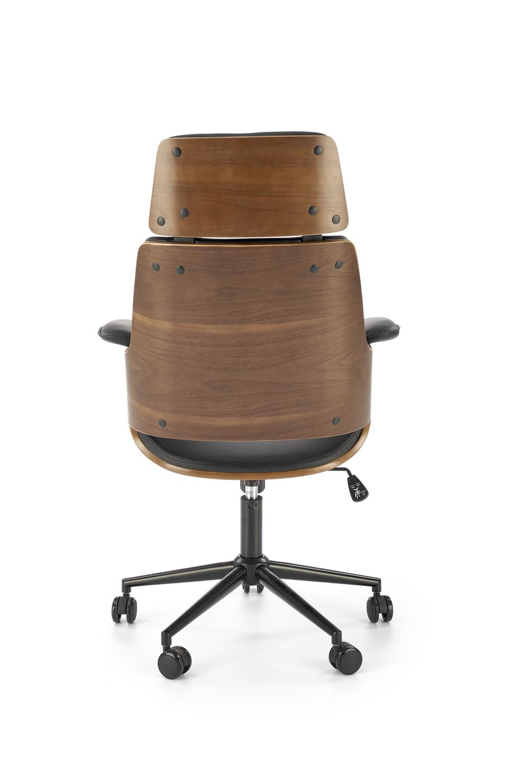 Krēsls Veb 65/65/112-122/45-55 cm dzintars/melns - N1 Home