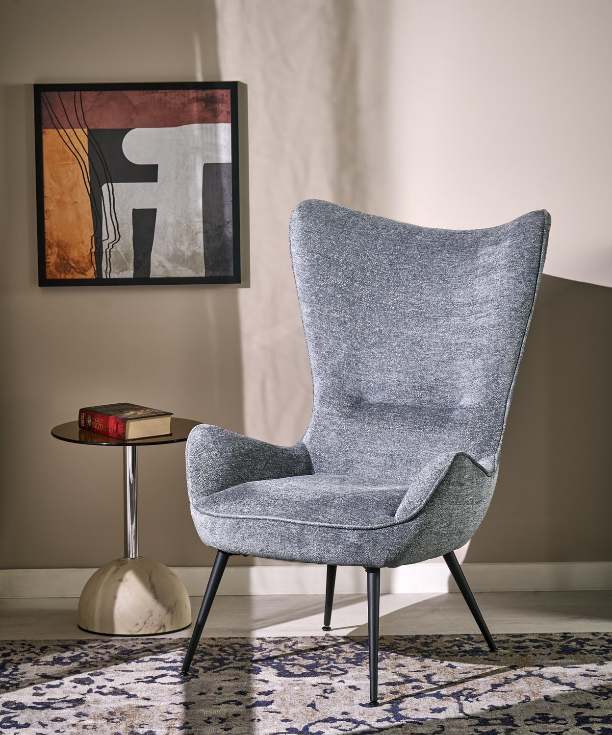 Krēsls Juks 74/87/108/45 cm krēms - N1 Home