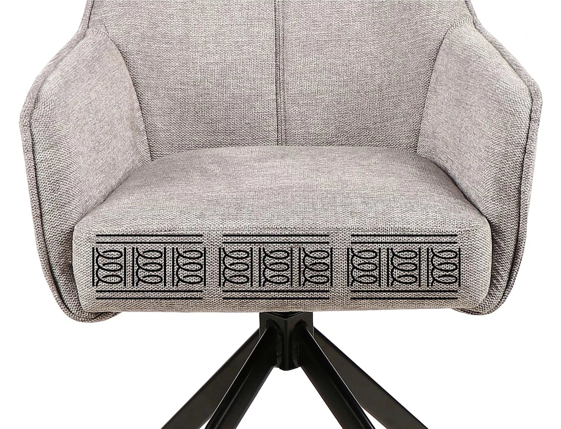 Krēsls Nots 83/55/45 cm gaiši bēšs - N1 Home