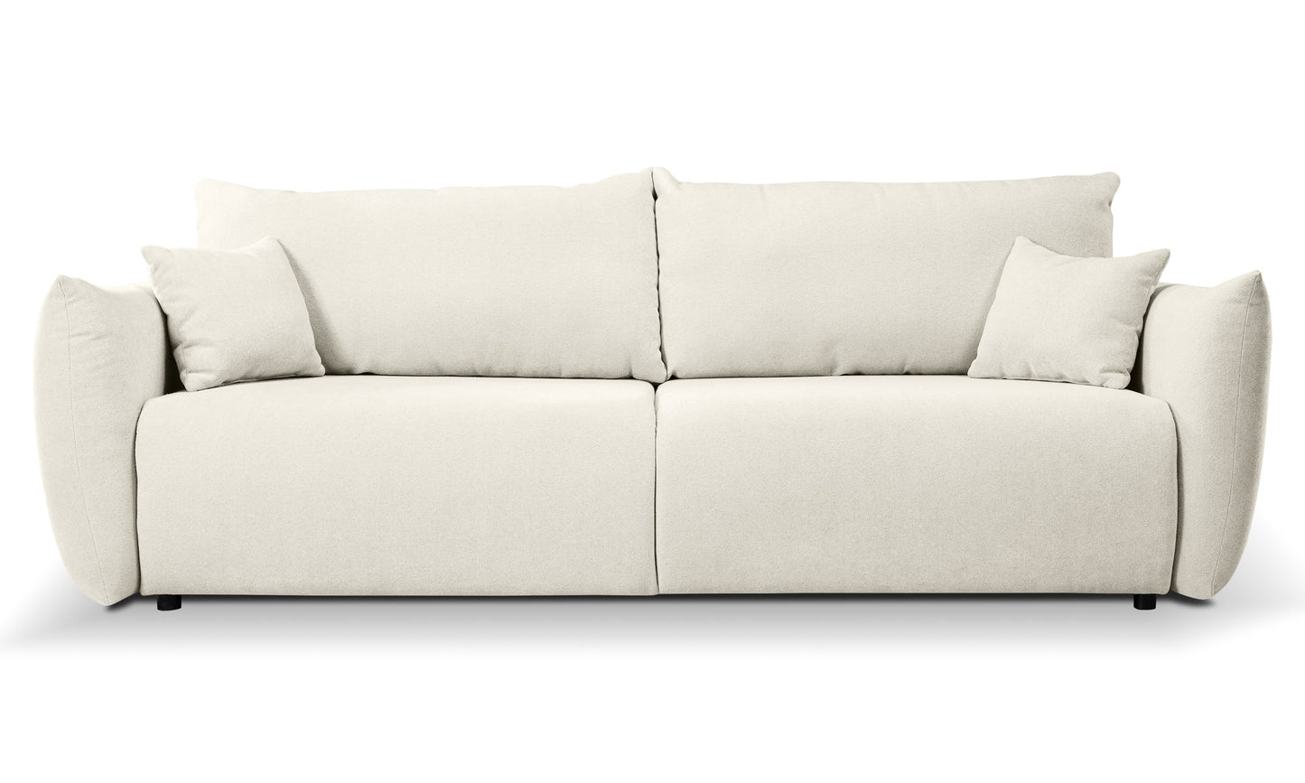 Dīvāns Alloreo 240/88/108 cm krēms